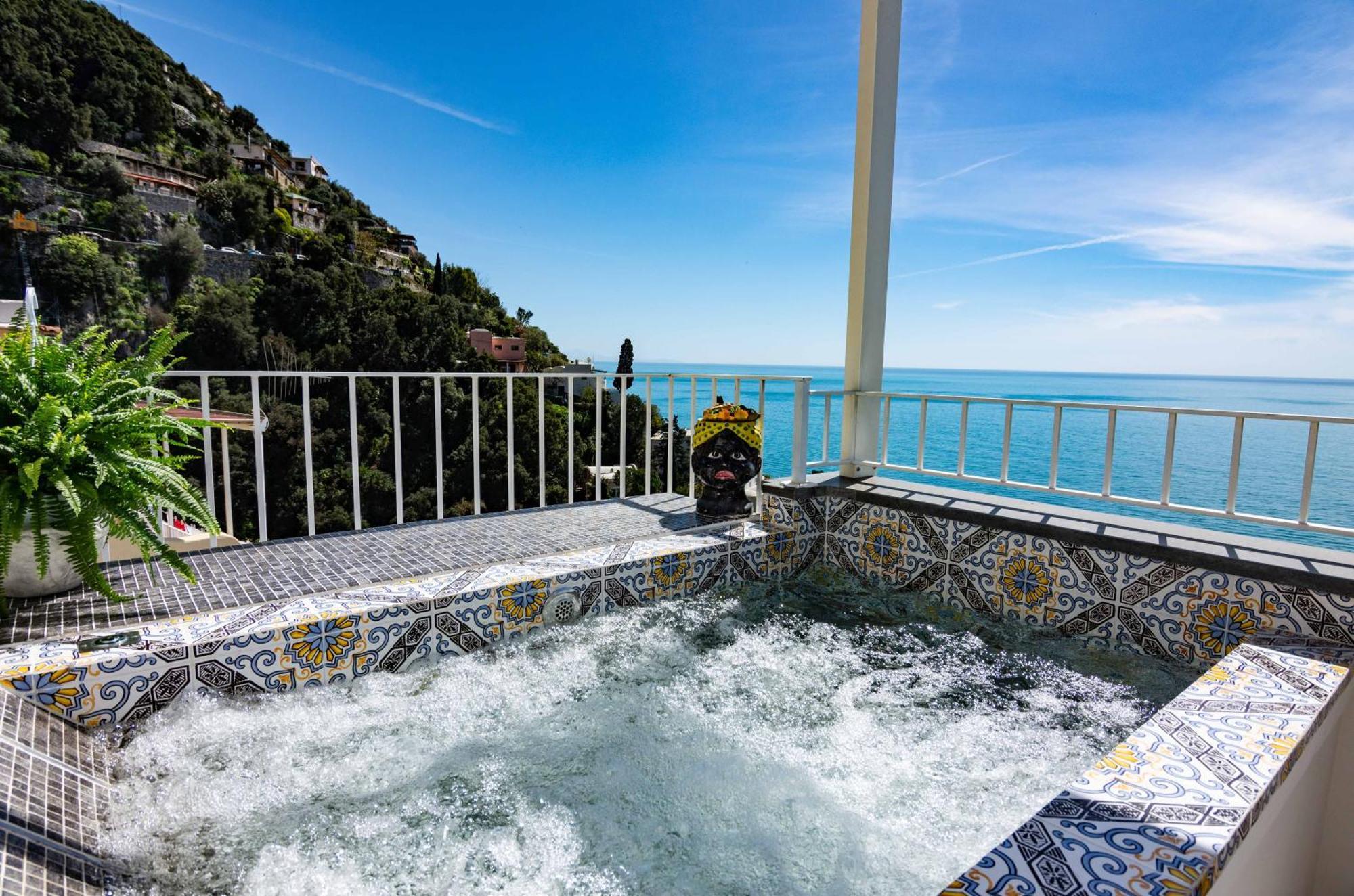 Villa Pietra Santa Позитано Екстериор снимка
