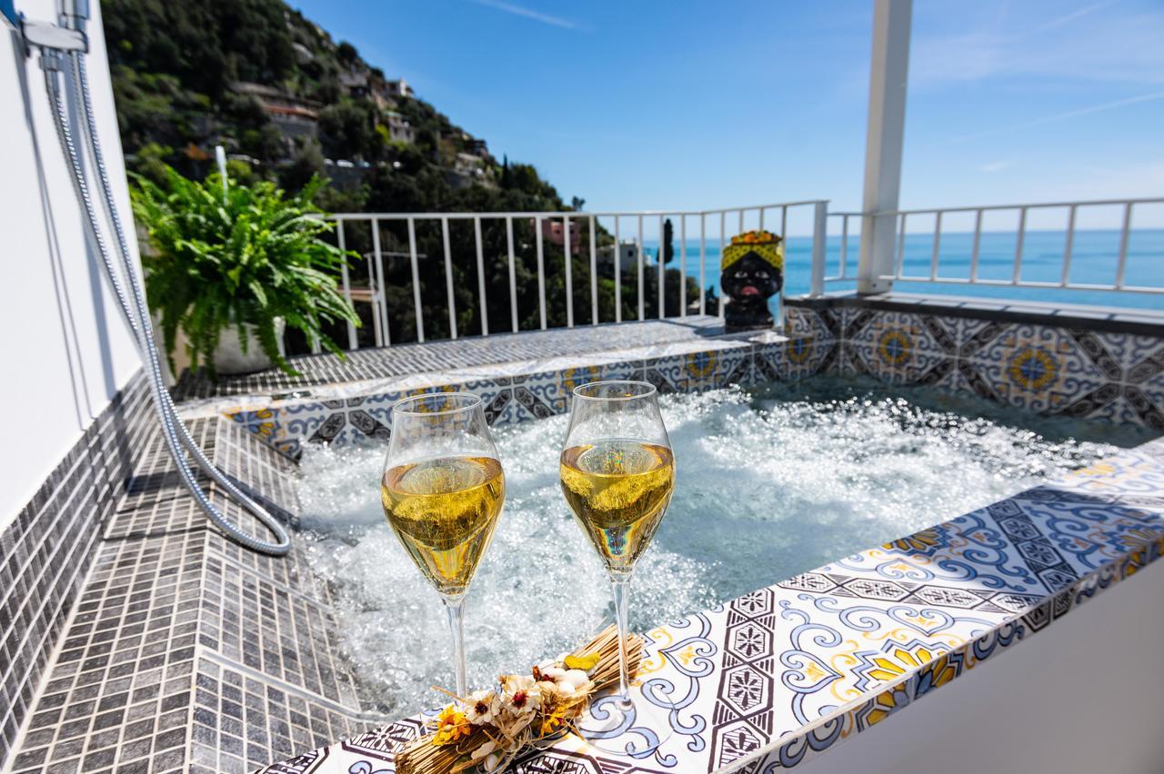 Villa Pietra Santa Позитано Екстериор снимка