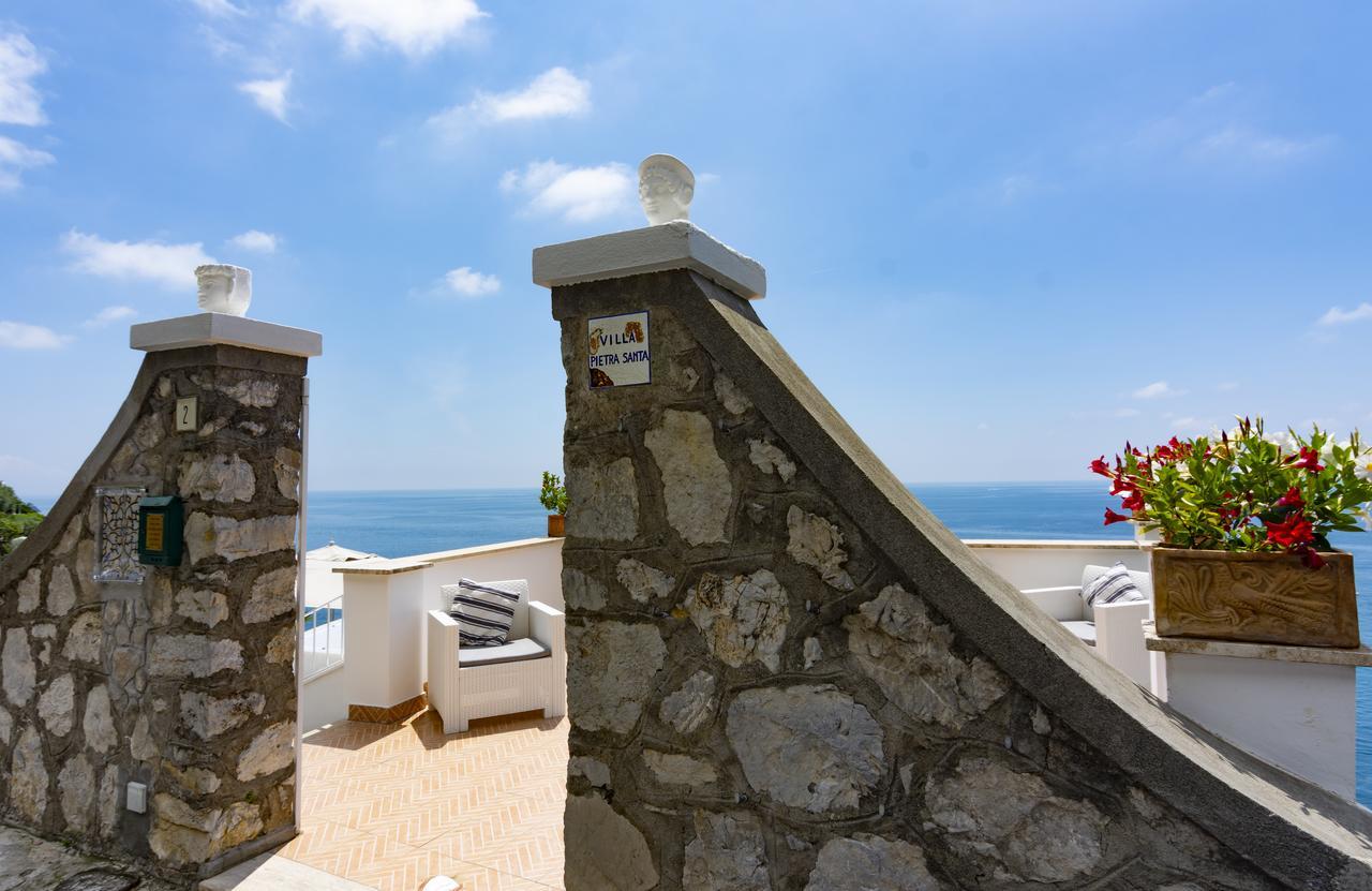 Villa Pietra Santa Позитано Екстериор снимка